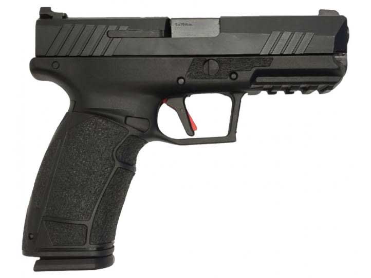 Tisas PX-910 9mm Pistol 4.1" 18rd, Black - PX-9IO - Tisas