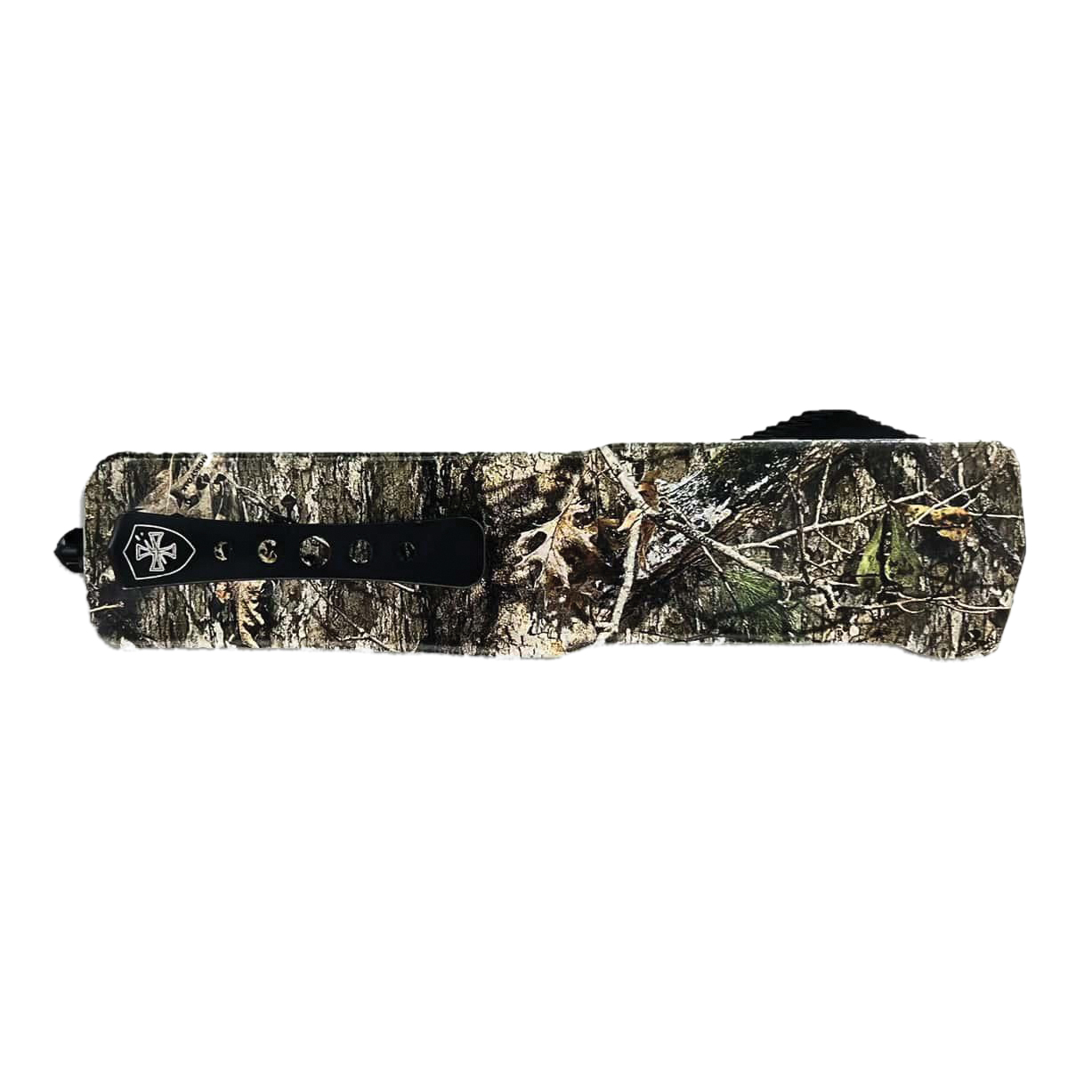 Templar Knife Premium Weighted Mossy Oak Folding/OTF Knife Tanto, Mossy Oak Country DNA - Templar Knife
