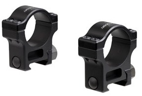 Trijicon TR105: AccuPoint 30mm Intermediate Aluminum Rings - Trijicon
