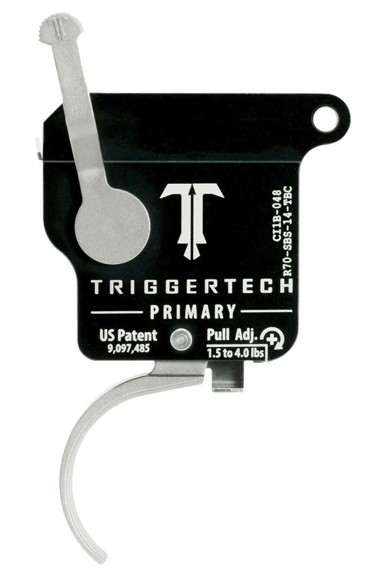 Trigger Tech Primary Curved Single-Stage Trigger RH Rem 700 - Trigger Tech