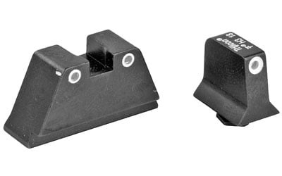 Trijicon Bright & Tough Suppressor Sights Standard Glocks, GRN/Yellow - GL201-C-600651 - Trijicon