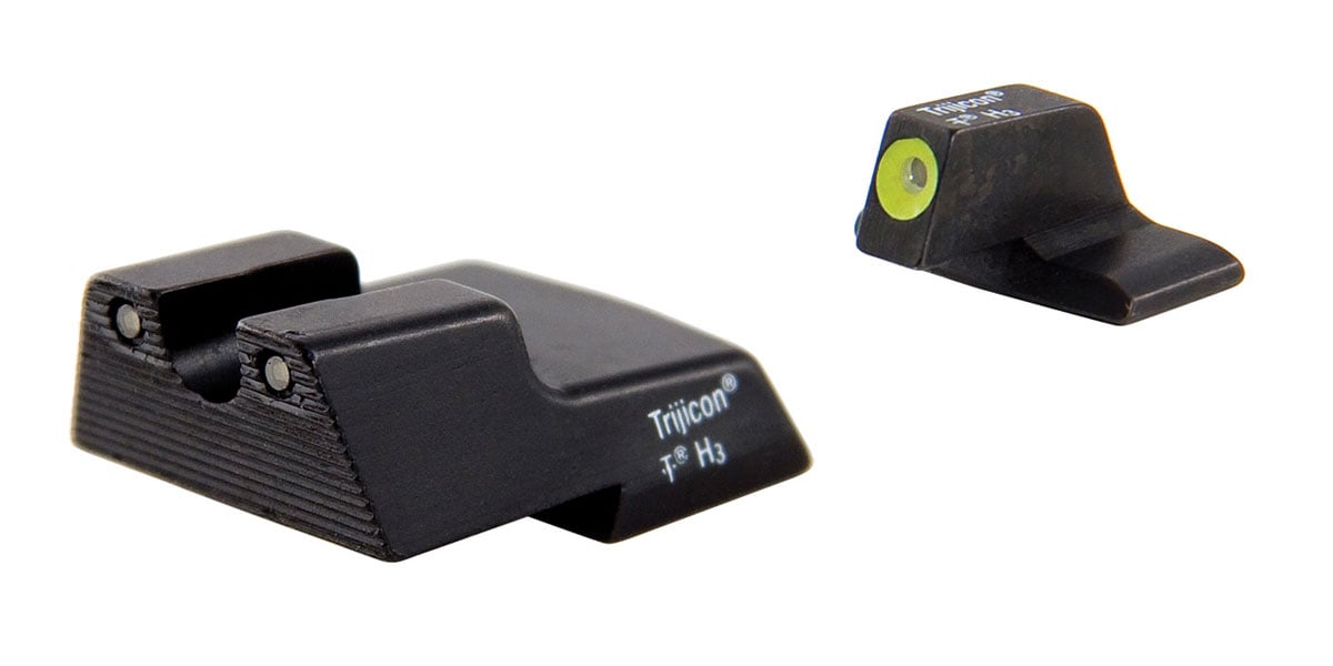 Trijicon HD Night Sights For HK VP9 And P30, Green Tritium - HK110Y