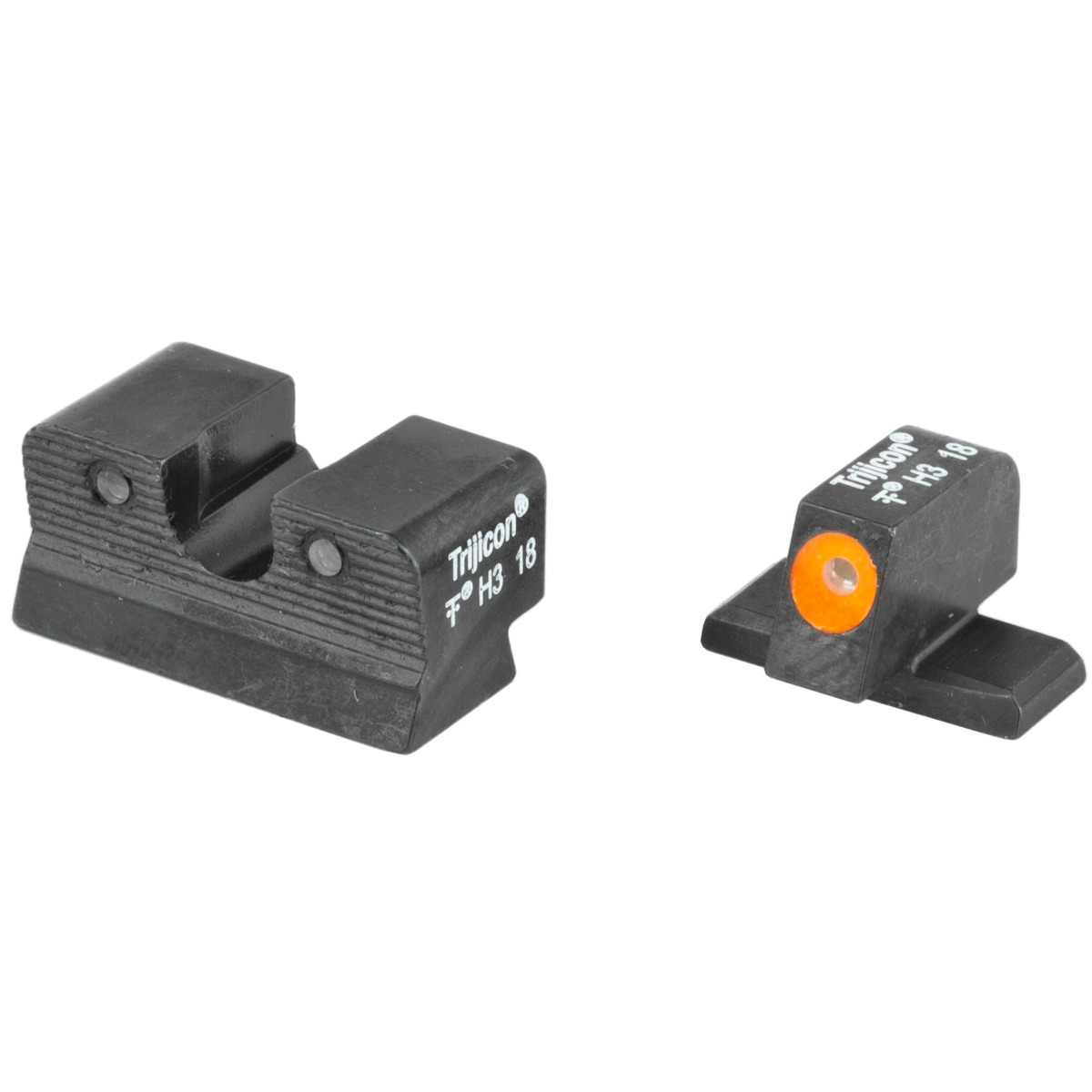 Trijicon HD Tritium Night Sights For SIG P220/229, Orange Outline - SG103O-600576 - Trijicon