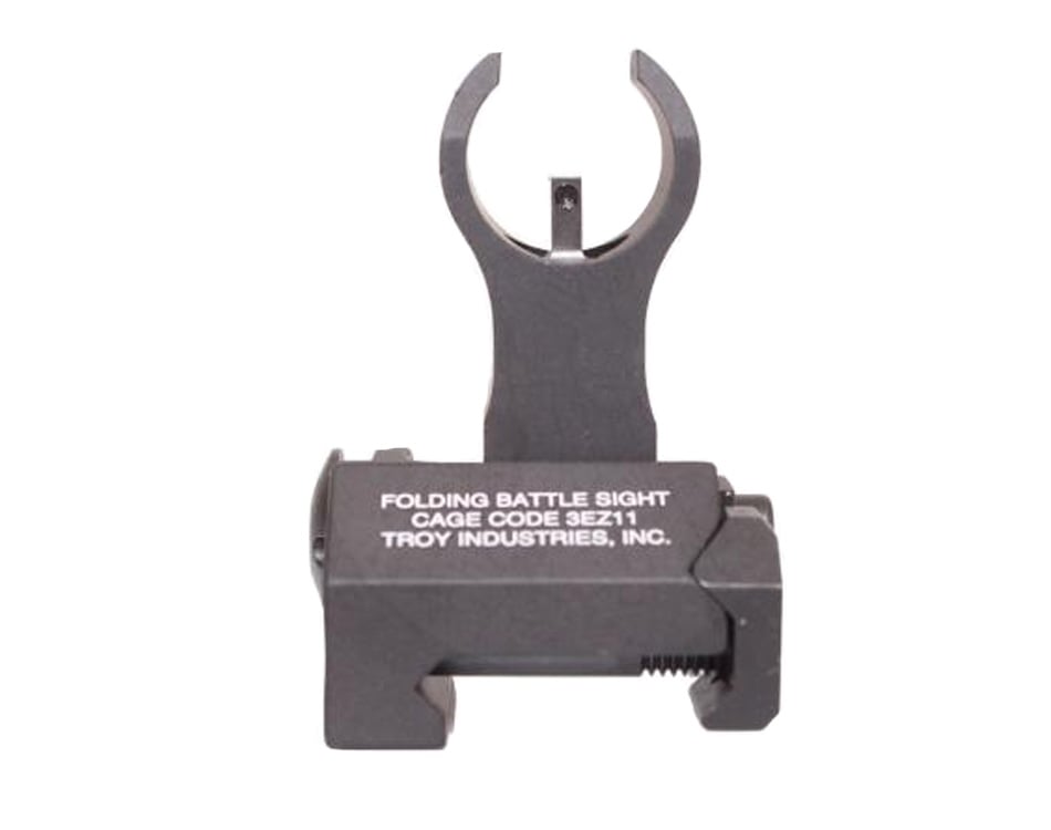 Troy BattleSight Iron Sight Front Folding Tritium HK, Black - SSIG-FBS-FHBT-02 - Troy Industries