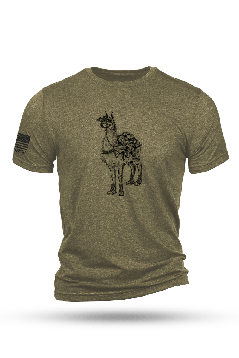 Nine Line Freedom Llama, Olive - 3X-Large