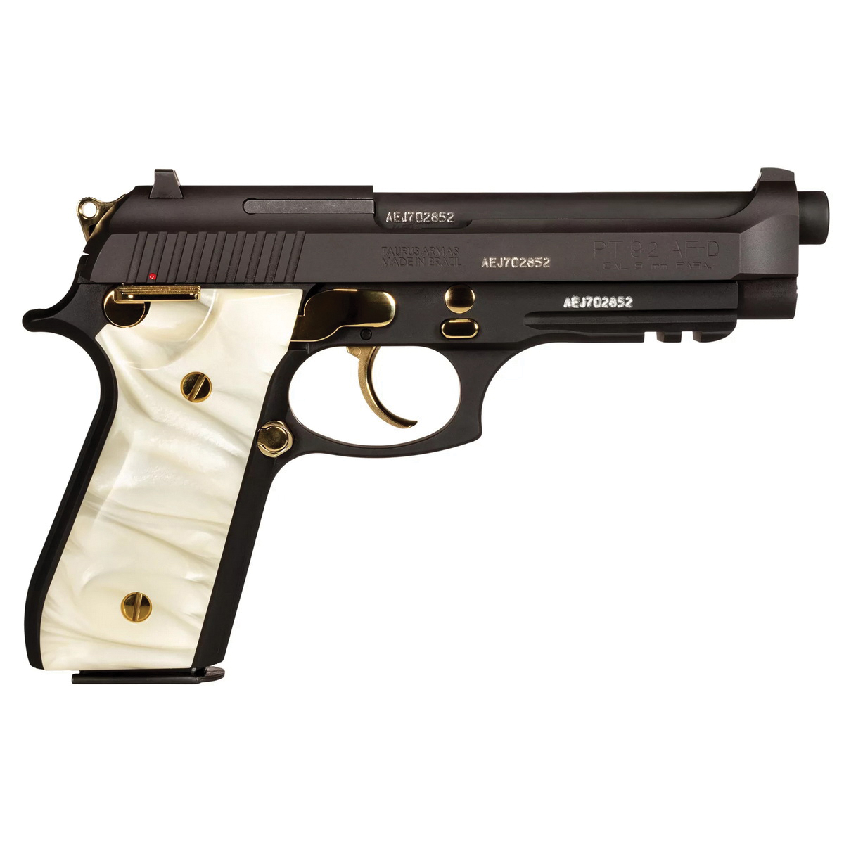 Taurus 92 9mm 5" 17rds, Black - Taurus