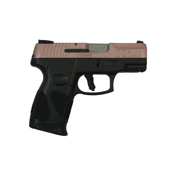 Taurus G2C Rose Gold Glitter 9mm 3.20" 12rds, Black - Taurus