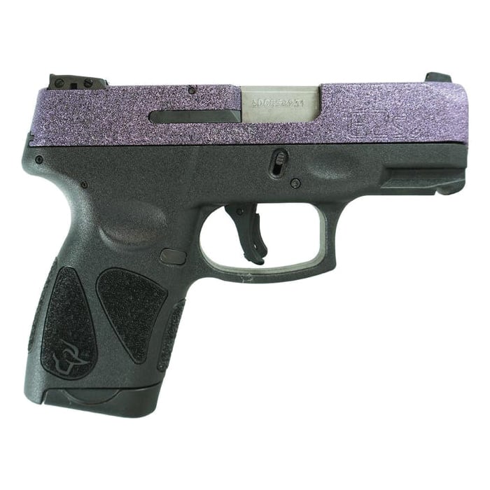 Taurus G2S Purple Sparkle 9mm 3.20" 7rds, Black - Taurus