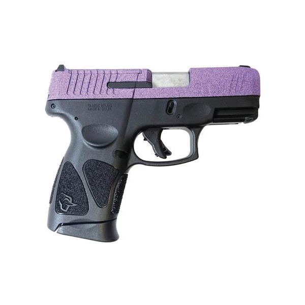 Taurus G3C Purple Sparkle Toro 9mm 3.20" 12rds, Black - Taurus