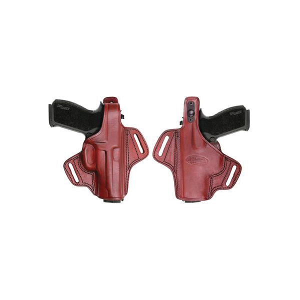 Tagua Colt 1911 Government OWB Holster RH Leather, Brown - Tagua