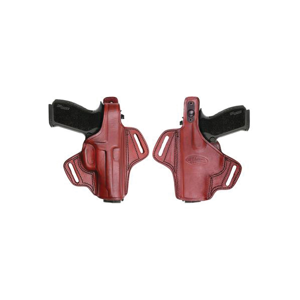 Tagua Smith & Wesson N-Frame OWB Holster RH Leather, Brown - Tagua