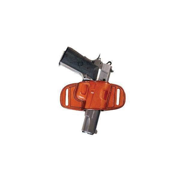 Tagua Colt 1911 Officer OWB Holster RH Leather, Brown