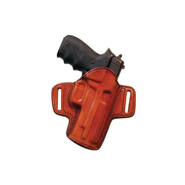 Tagua Smith & Wesson J-Frame OWB Holster RH Leather, Brown - Tagua