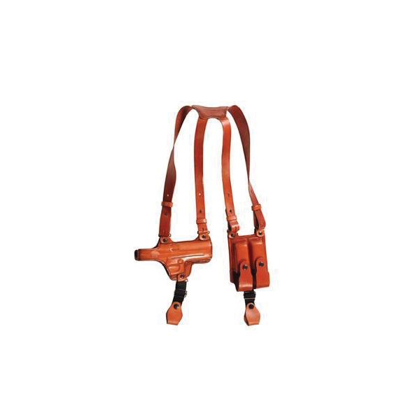 Tagua Colt 1911 Shoulder Holster RH Leather, Brown - Tagua