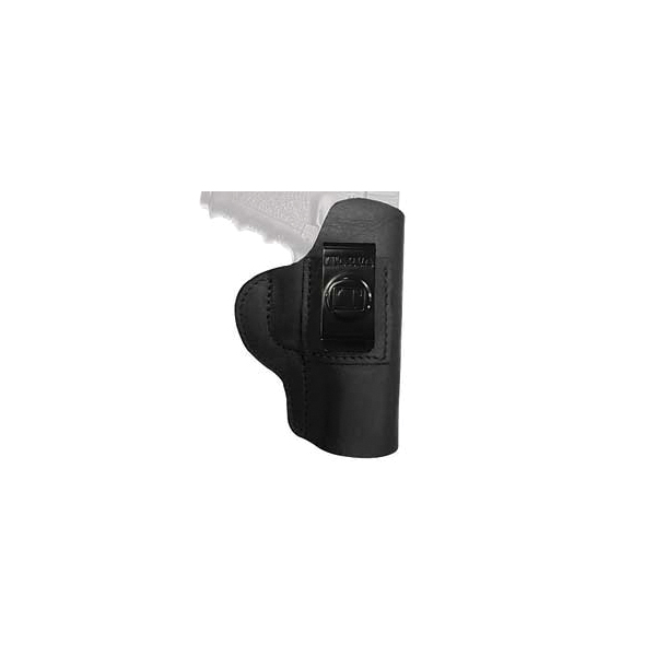 Tagua Super Soft Glock G26 IWB Holster RH Leather, Black - Tagua