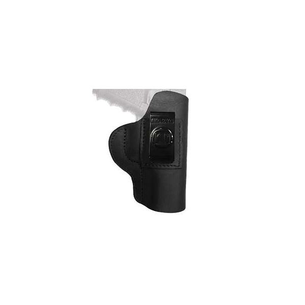 Tagua Super Soft Glock G43 IWB Holster RH Leather, Black - Tagua