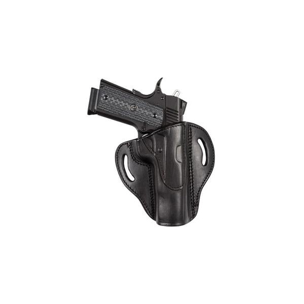 Tagua Texas 1836 Standoff Sig Sauer P320 X-Compact OWB Holster RH Leather, Black