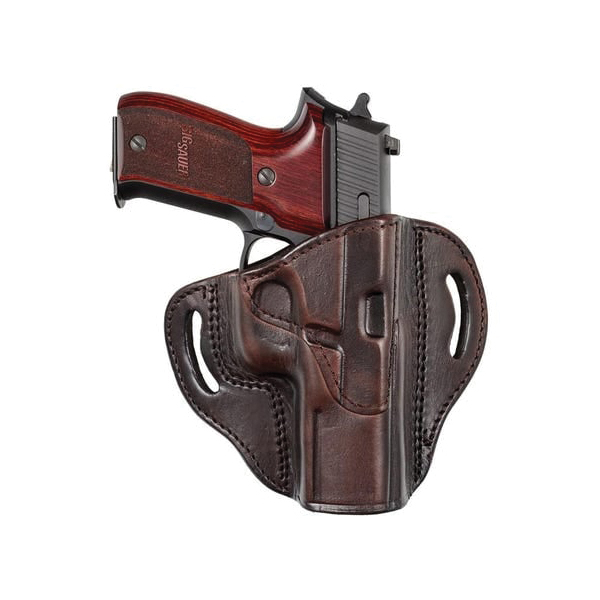 Tagua Texas 1836|Ghostrider OT Sig Sauer P365 OWB Holster RH Leather, Brown - Tagua