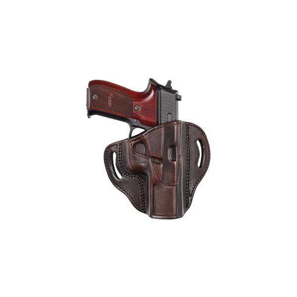 Tagua Texas 1836|Ghostrider OT Glock G19 OWB Holster RH Leather, Brown - Tagua