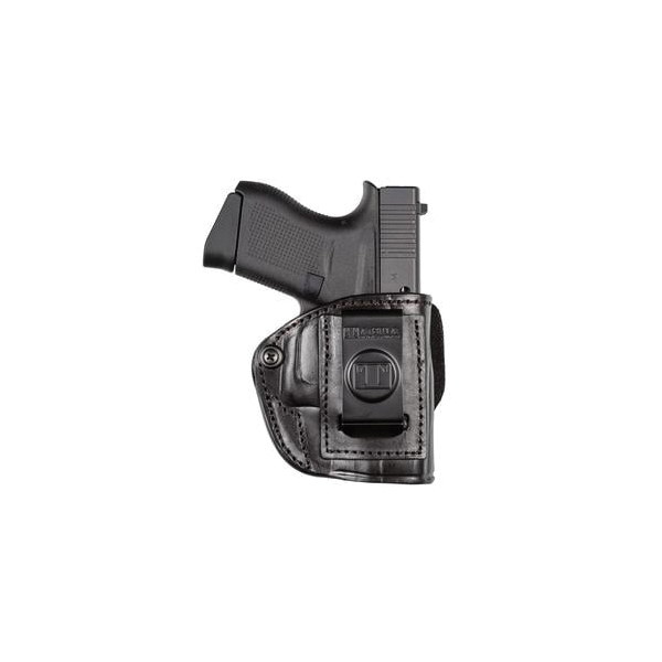Tagua Texas 1836 Victory Glock G43 IWB/OWB Holster RH Leather, Brown - Tagua