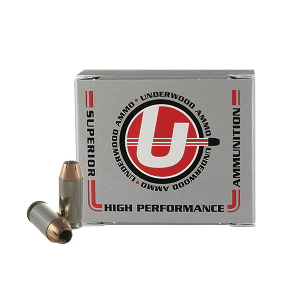 Underwood Ammo .460 Rowland 185 gr JHP 20rds - Underwood Ammo