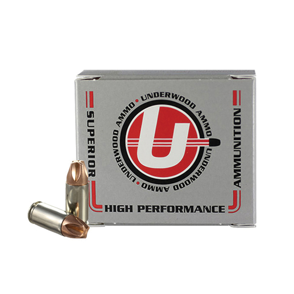 Underwood Ammo 9mm +P+ 90 gr Solid 20rds - Underwood Ammo