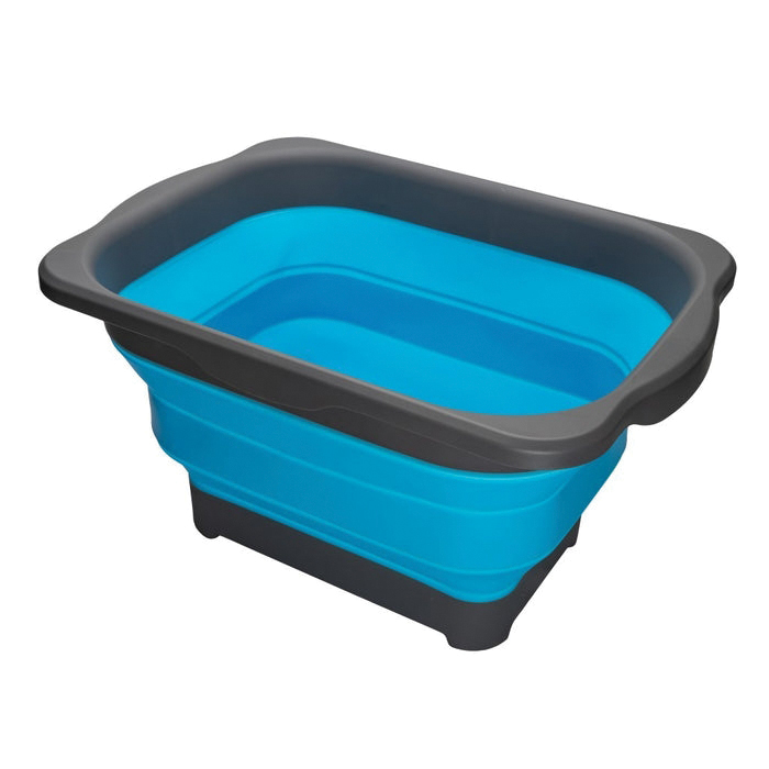 SOL 21.70" x 16" x 12" Flat Pack Gear Tub, Blue - Sol