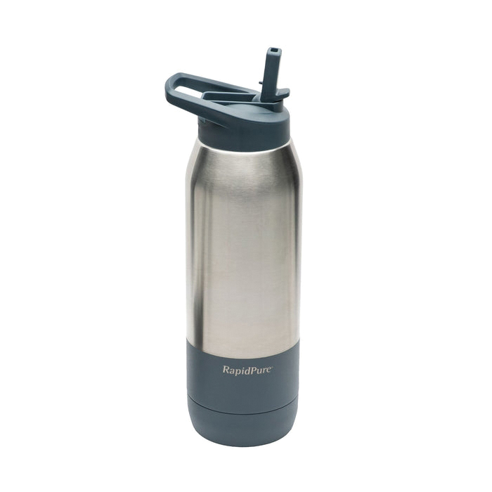 RapidPure Purifier and Insulated Bottle, Gray