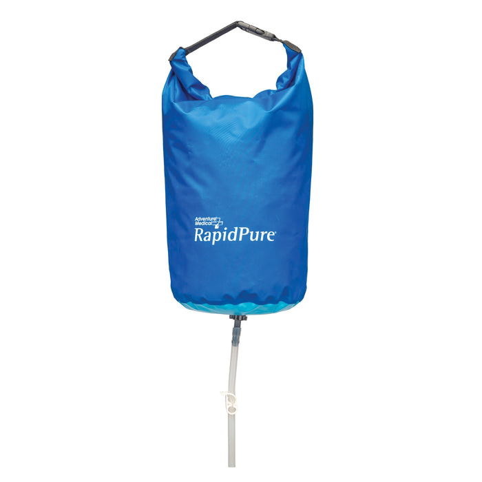 RapidPure Gravity Purifier System w/UltraCeram Technology, 9 L Blue - Rapidpure