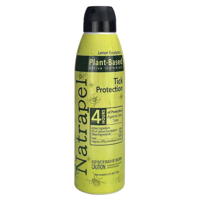 Natrapel Lemon Eucalyptus Tick Repellent, 6 oz Eco-Spray Yellow - Natrapel