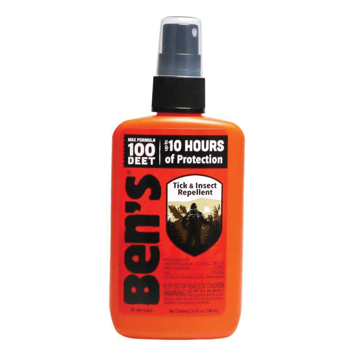 Ben's 100 Tick and Insect Repellent, 3.4 oz Pump Spray - Ben's