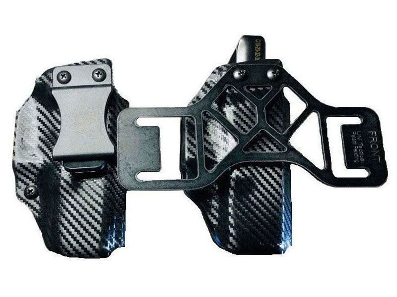 UM Tactical Qualifier Taurus Judge Ambidextrous IWB/OWB Holster, Black - QU-TAU-JDG-AM