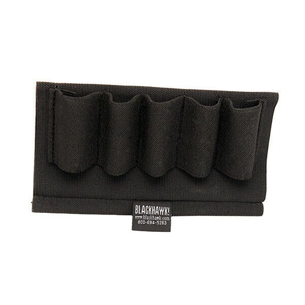 Uncle Mike's Shotgun Neoprene Buttstock Shell Holder, Black - 88493 - Uncle Mike's