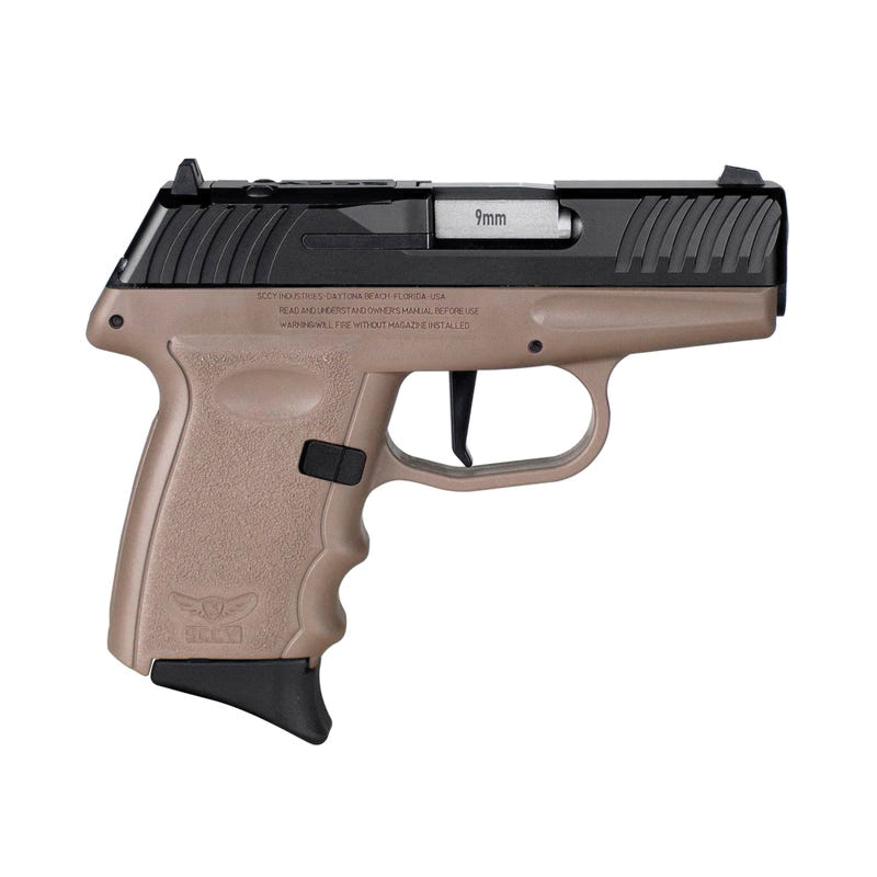 SCCY DVG-1 RD 9mm 3.10" 10rds, Flat Dark Earth - Sccy