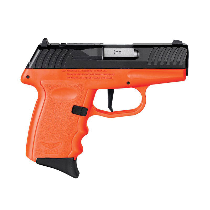 SCCY DVG-1 RD 9mm 3.10" 10rds, Orange - Sccy