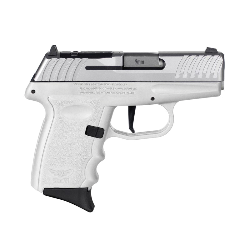 SCCY DVG-1 RD 9mm 3.10" 10rds, White - Sccy