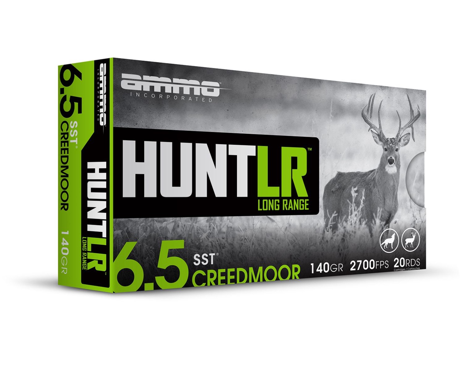 Ammo Inc Signature 6.5 Creedmoor Ammo 140gr Super Shock Tip (SST) 20rds - 65CM140SSTA20 - Ammo Inc