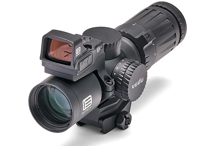 Eotech Vudu 3-9x32 SFP Ultra-Short Riflescope EFLX w/Integrated Mount Package Kit - Eotech
