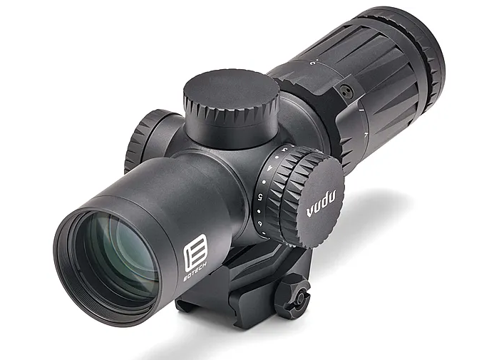 Eotech Vudu 3-9x32 SFP Ultra-Short Riflescope - HC1 Reticle (MOA); Integrated Mount - VDU3-9SFHC1 - Eotech