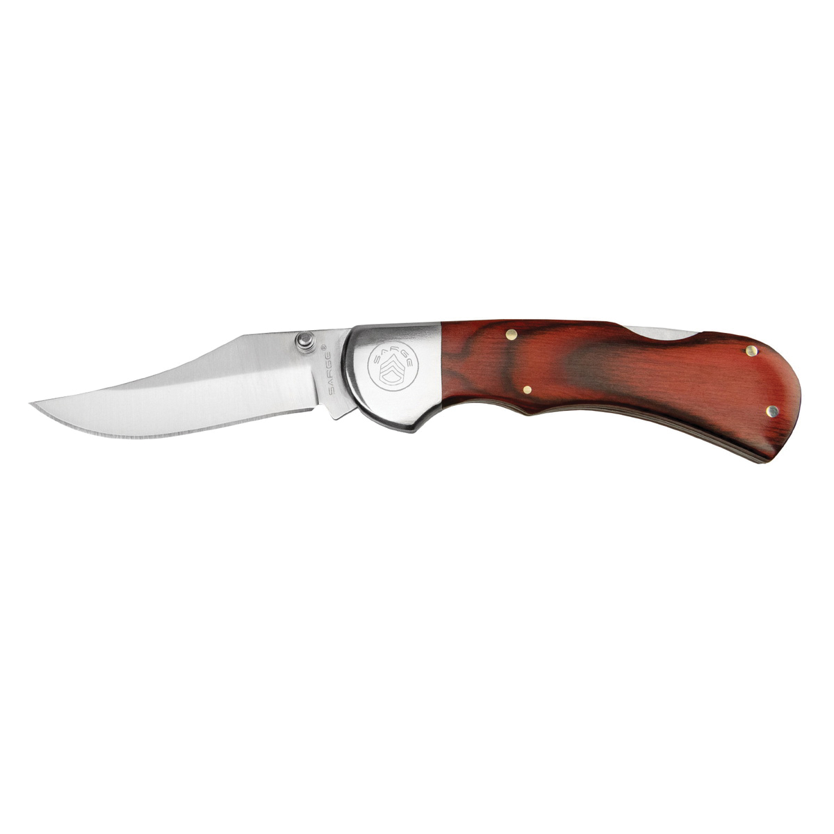 Sarge Knives Gambler Folding Knife Clip Point - Sarge Knives