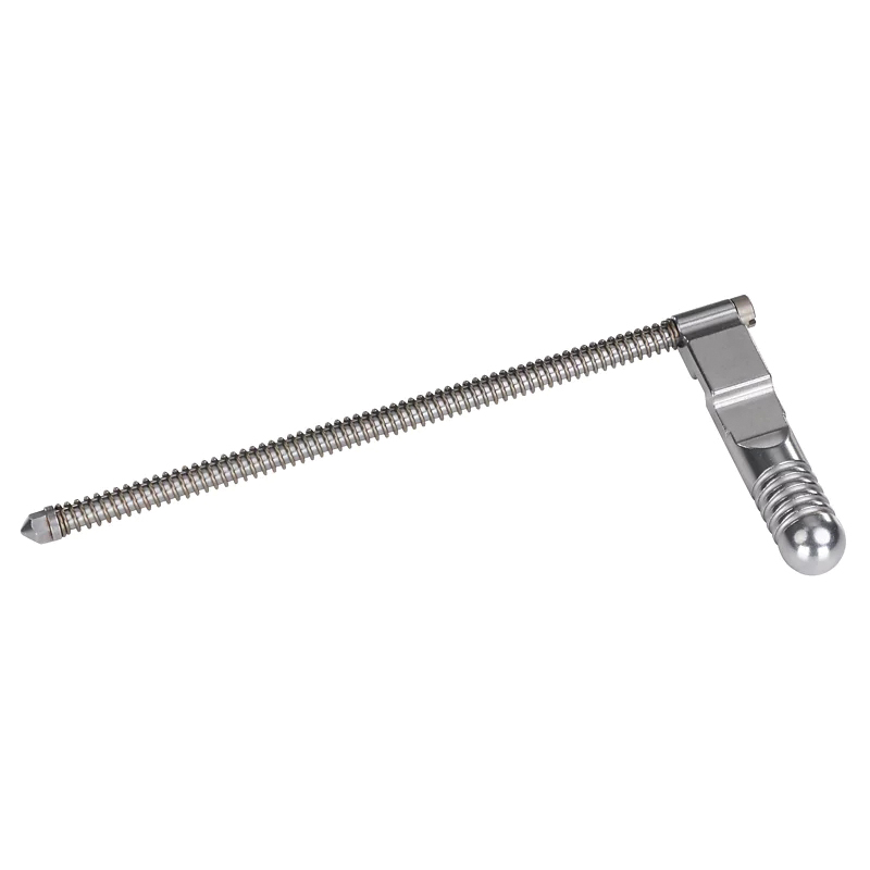 Volquartsen Extended Bolt Handle and Recoil Rod Assembly Fits Ruger 10/22/Charger, Silver - Volquartsen