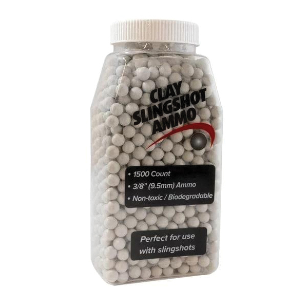 DAC 3/8" Slingshot Ammo, Light Gray - Dac