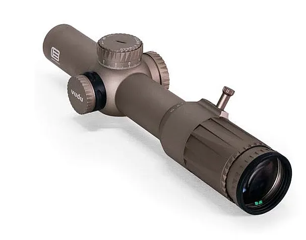 Eotech Vudu 1-10x28 FFP Riflescope - SR5 Reticle (MRAD) w/ Daylight Bright Dot, TAN/FDE - Eotech