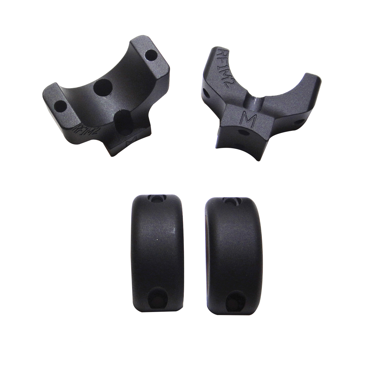 DNZ Game Reaper 2 Signature 2-Piece Scope Mount 25.40mm 1.10" - Dnz