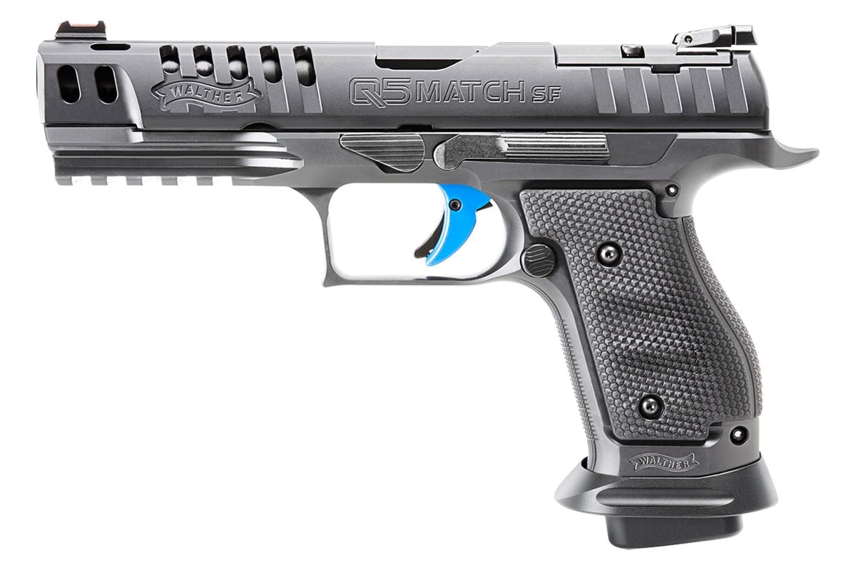 Walther PPQ M2 Q5 Match SF Pro 9mm Pistol, Black - 2846951 - Walther