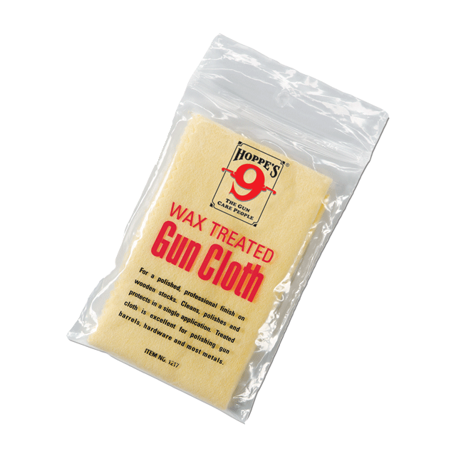 Hoppe's Gun Cloth Wax Treated - 12" x 17" - Hoppe's