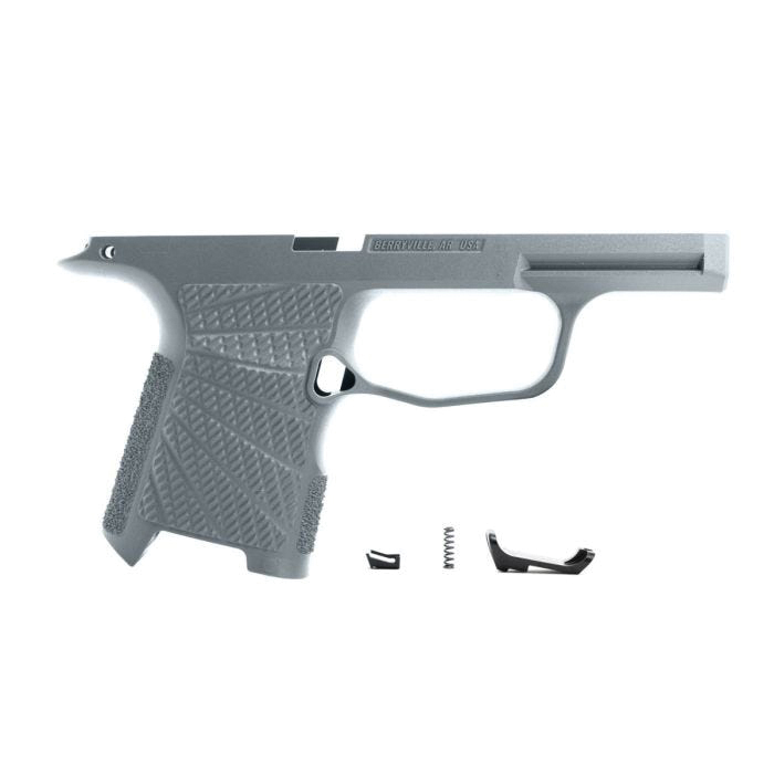 Wilson Combat WCP365 Grip Module Fits Sig Sauer P365SAS/P365X, Gray - Wilson Combat