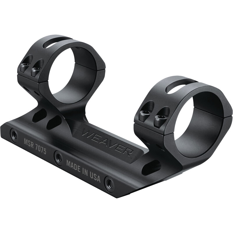 Weaver Premium Fixed MSR Optic Mount 30mm Picatinny Rail