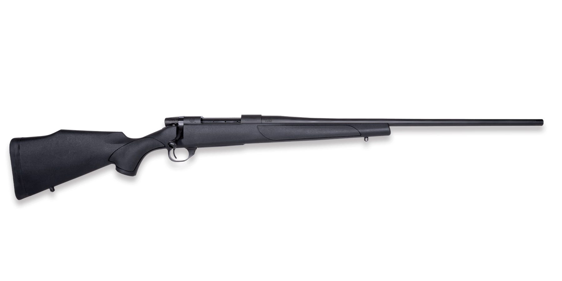 Weatherby Vanguard Obsidian .22-250 Remington Bolt Action Rifle - Tactical Performance with Sleek Black - VTX222RR4T - Weatherby