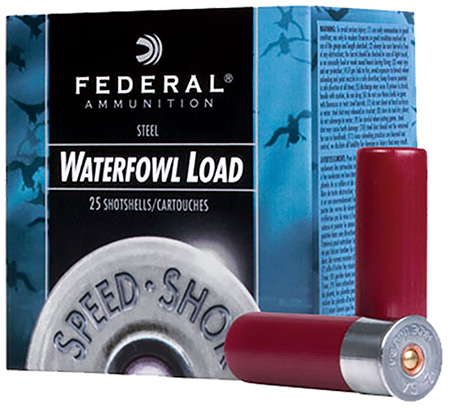 Federal 12ga 3.5" 1-3/8oz #4 Speed-Shok High Velocity Steel Shotshells - WF133 4 - Federal